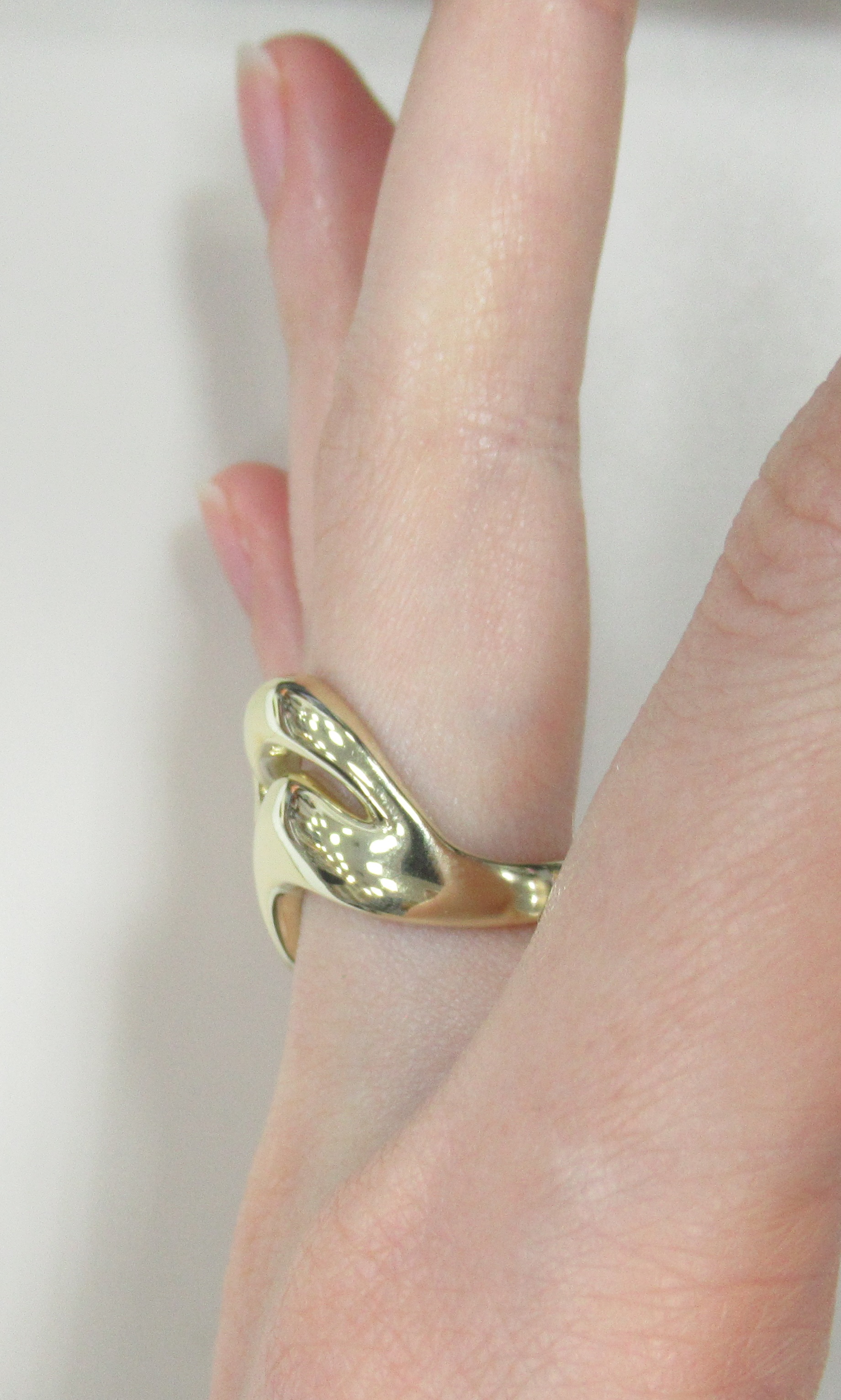 Кольцо из желтого золота